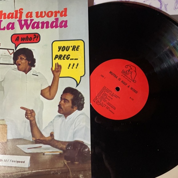MUTHA is half a word by the queen of comedy La Wanda.Vintagevinyl 1971Adultsonly - Picture 4 of 6